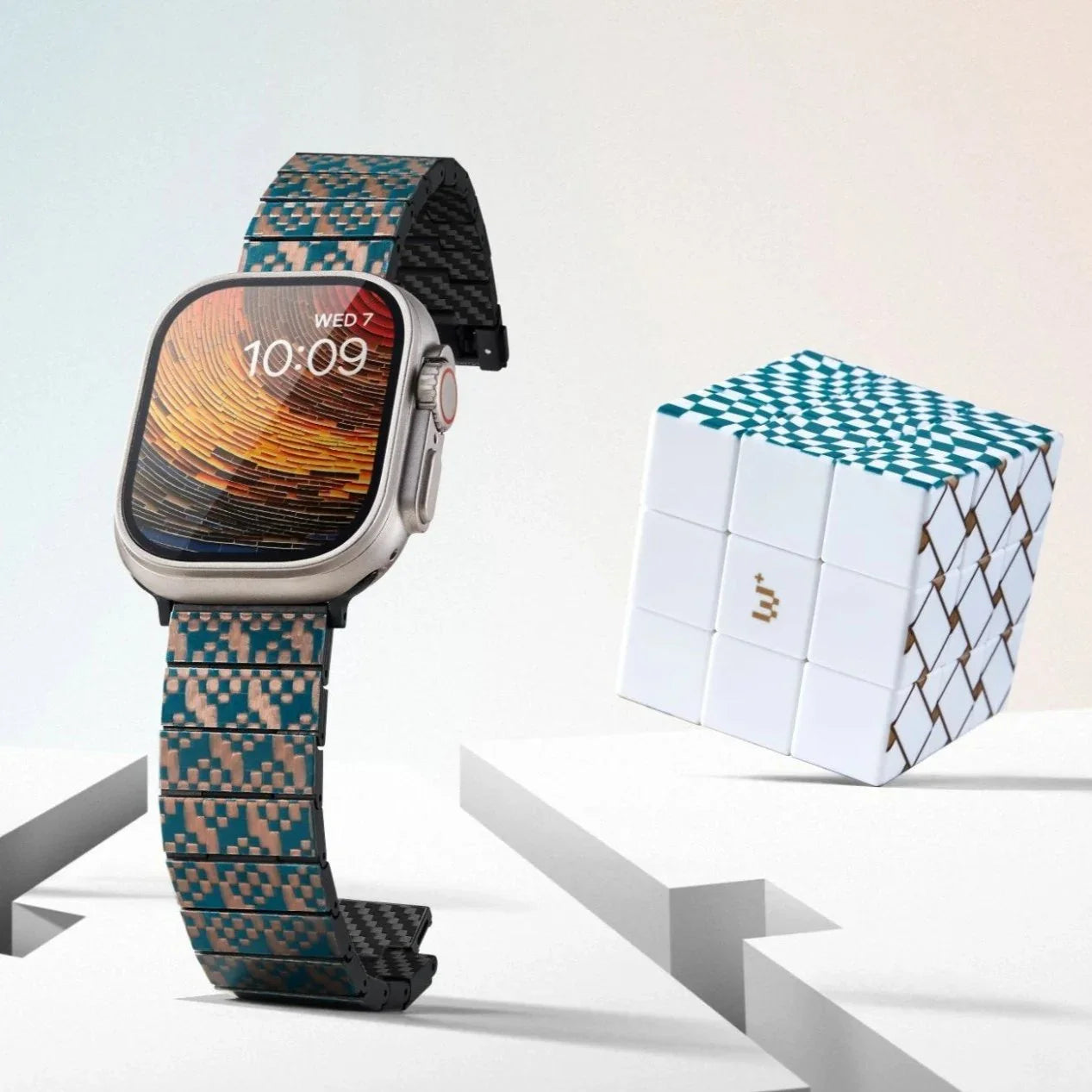 Pitaka Dreamland Chroma Carbon Band For Apple Watch 42/44/45/49mm (Watch Not Included) - Tashqila Pitaka Dreamland Chroma Carbon Band For Apple Watch 42/44/45/49mm (Watch Not Included) - Tashqila
